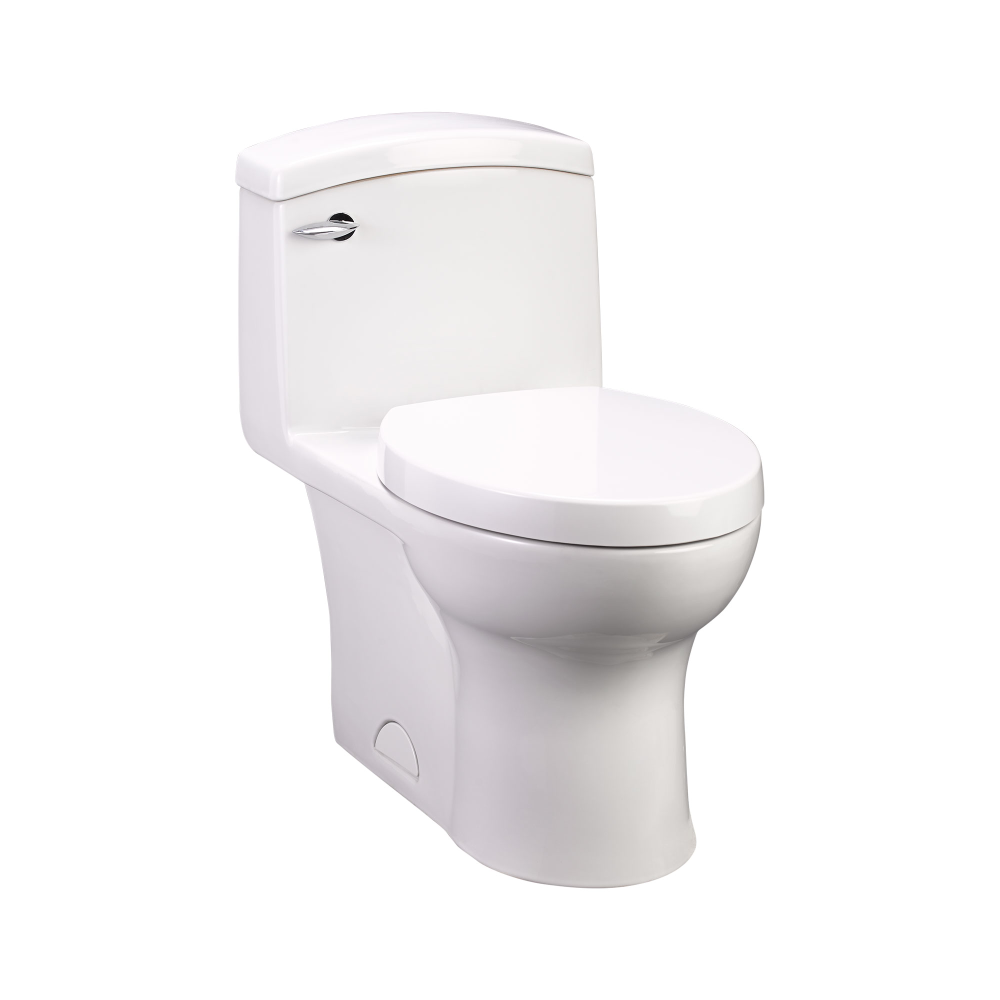 1-Piece 1.28 gpf Left-Hand Elongated Toilet with seat